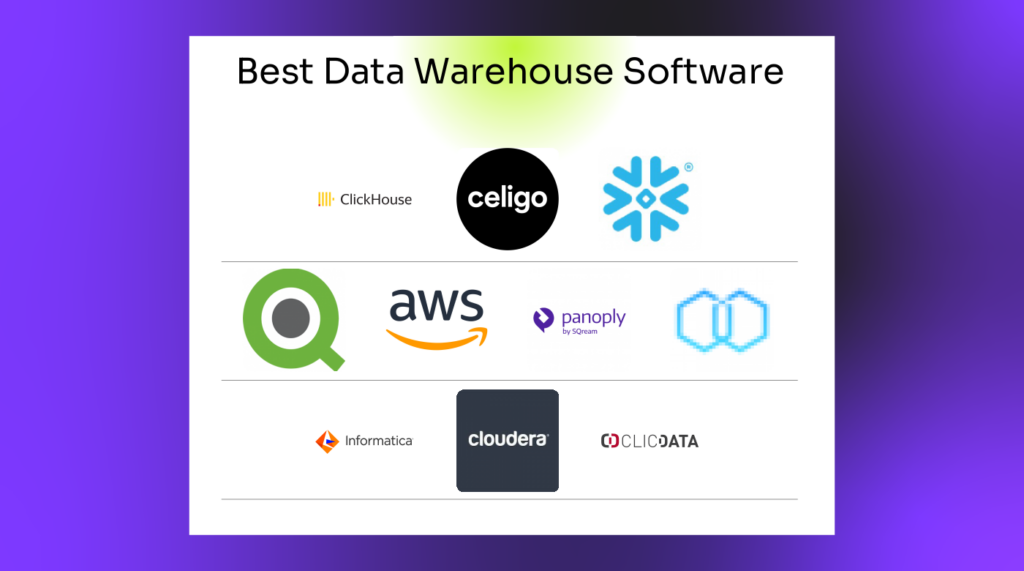 Best Best Data Warehouse Software logos 65486